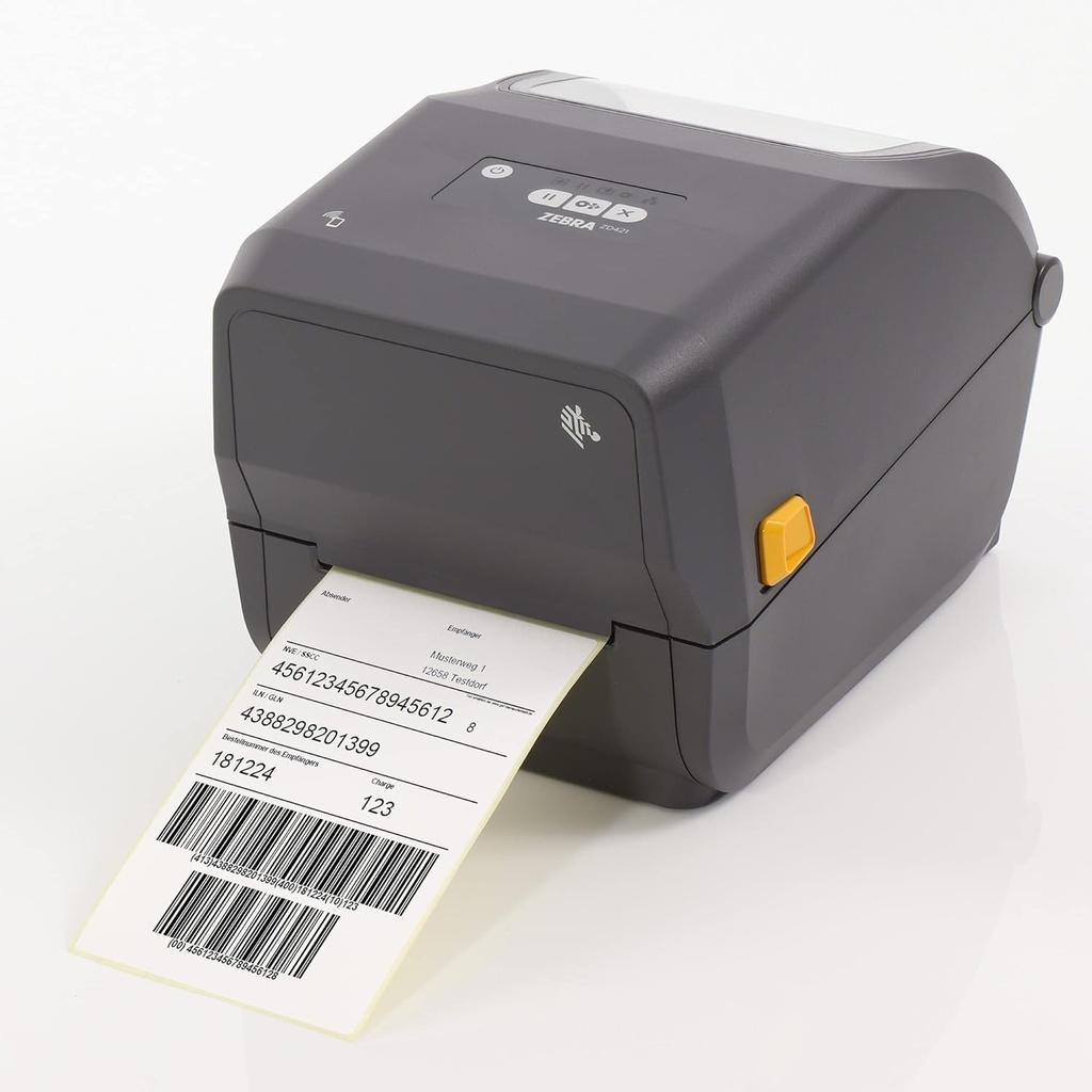 Zebra ZD421t Thermal Transfer Barcode Printer – 203 DPI - Image 3